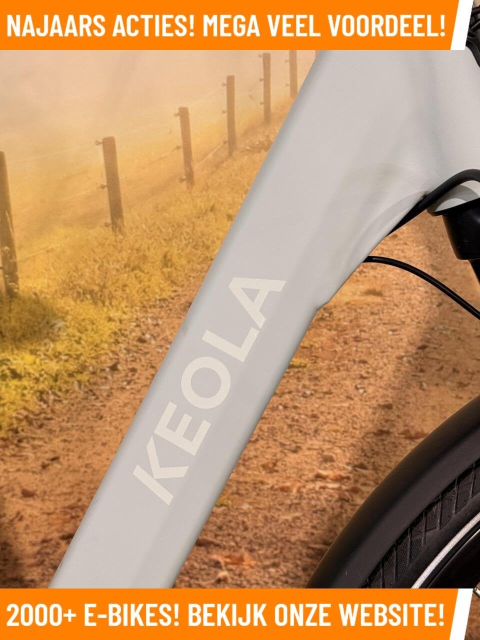 Keola Connect Elektrische fiets met goeie voorwiel motor!, 51 tot 55 cm, 50 km per accu of meer, Overige merken