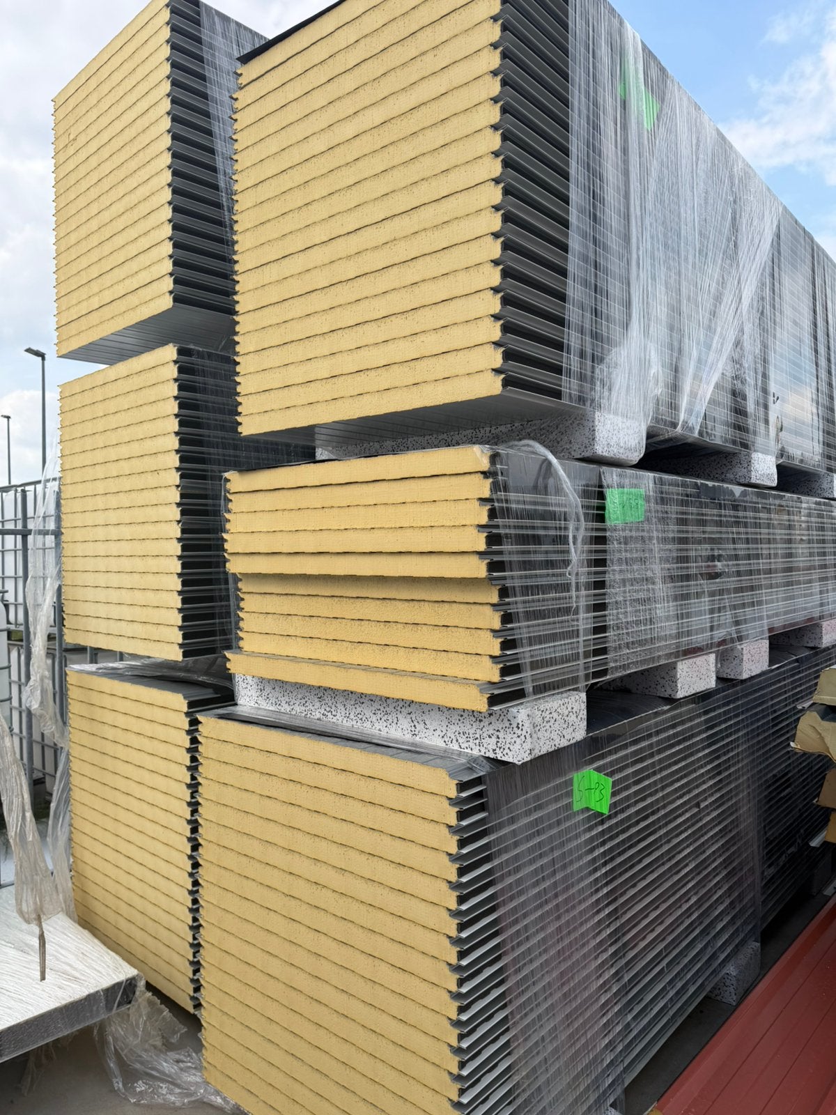 Sandwichpanelen, 60mm, gelegenheidpartij, Prisma ral 9006, Doe-het-zelf en Verbouw, 4 tot 8 cm, Vloerisolatie, Ophalen of Verzenden