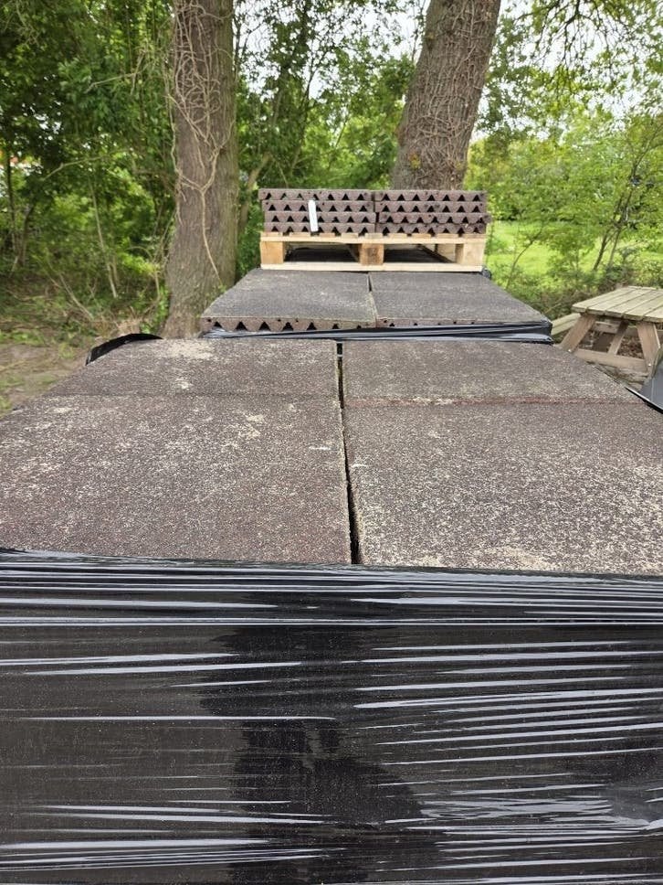 Rubberen tegels, stalmatten. 50 x 50 x 4,5 cm, Dieren en Toebehoren, ., ., ., Opfok