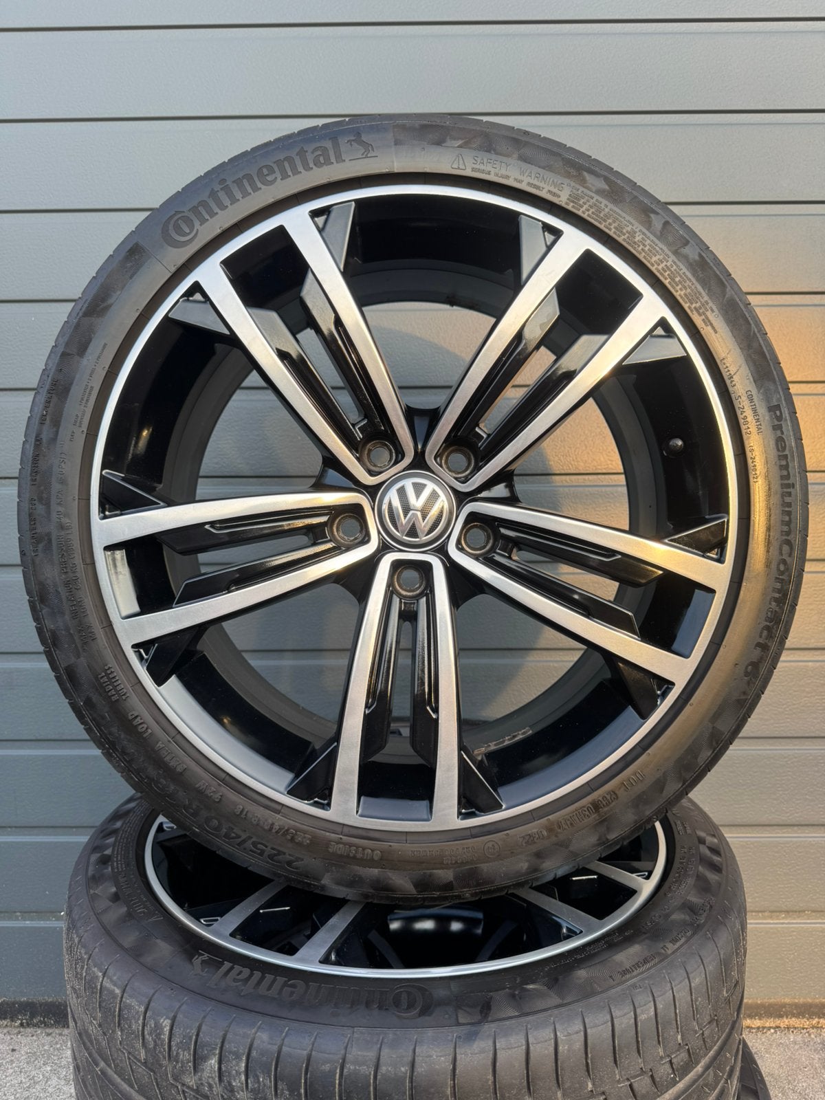 18inch originele Volkswagen Nogaro velgen / Golf / GTI / GTD, Ophalen, 18 inch, Gebruikt, Banden en Velgen