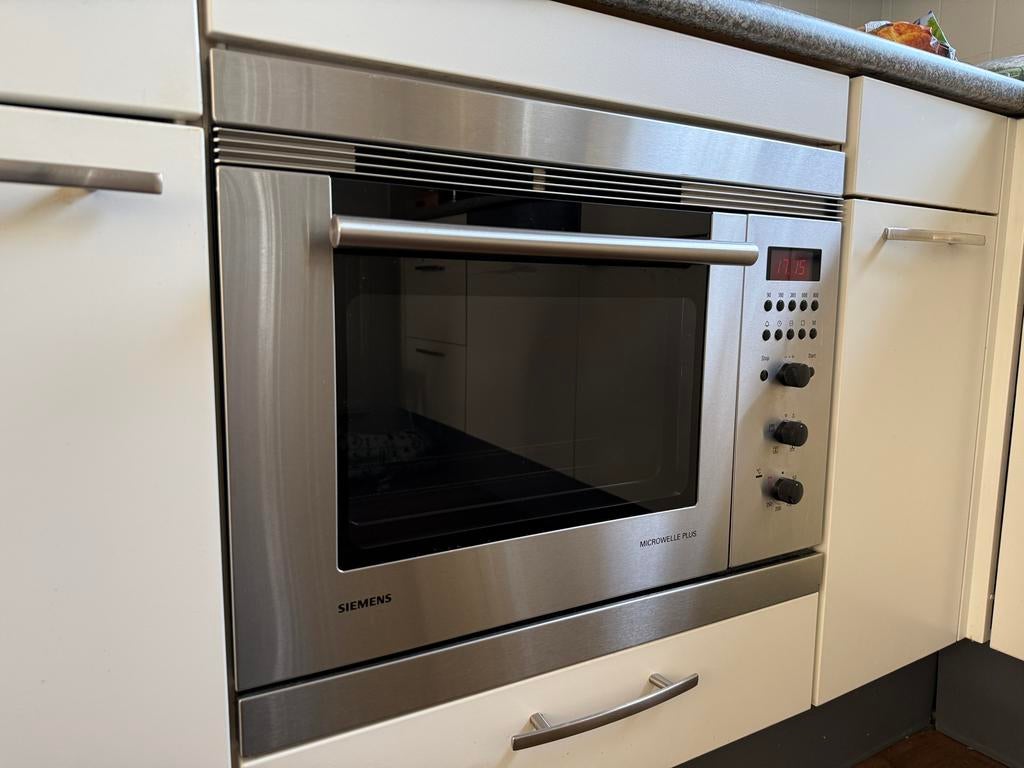 Siemens Combi-oven - Inbouw - Microwelle Plus, Witgoed en Apparatuur, Ovens, Ophalen, 45 tot 50 cm, Gebruikt, Siemens