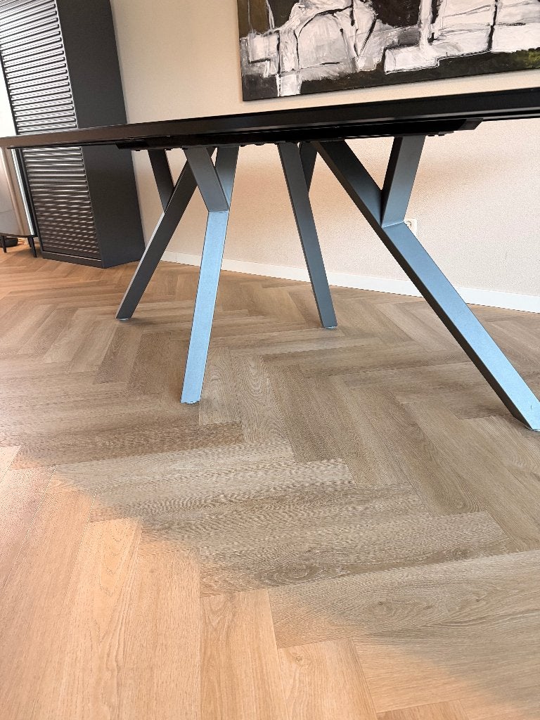 Eettafel, Ophalen, 100 tot 150 cm, 200 cm of meer, Zo goed als nieuw