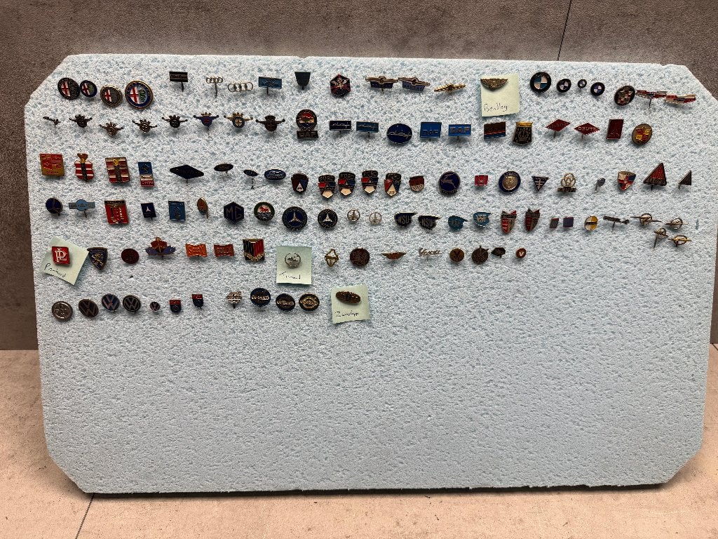 Partij Pins - automerken - 118 stuks - 11697, Ophalen of Verzenden, Nieuw