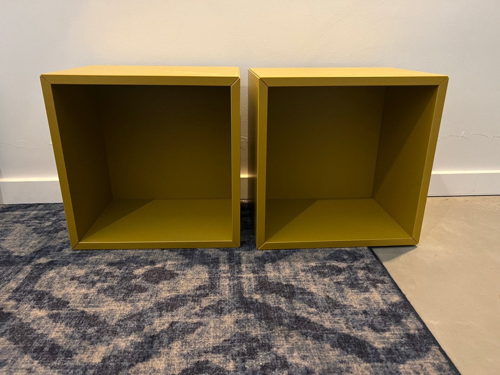 2x Gele IKEA Eket kasten - Zo goed als nieuw, Huis en Inrichting, Ophalen, Zo goed als nieuw