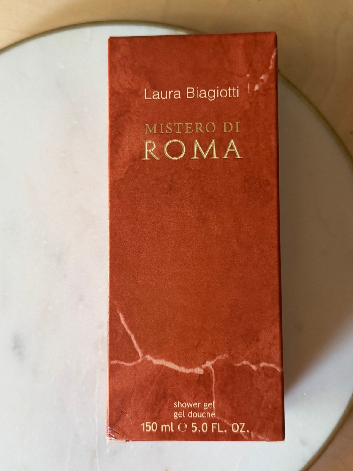 Laura Biagiotti Mistero di Roma Shower Gel 150ml, Sieraden, Tassen en Uiterlijk, Verzenden, Nieuw, Bad & Douche