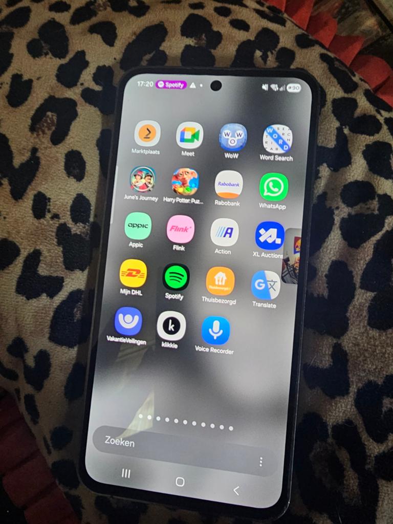 Samsung Galaxy S24 FE graphite grey, Zwart, Touchscreen, Ophalen of Verzenden, Zo goed als nieuw