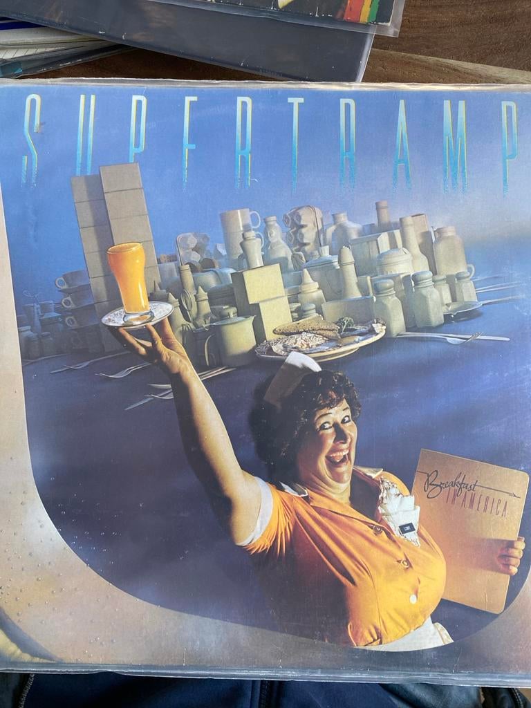 Supertramp - Breakfast in America vinyl, Cd's en Dvd's, Vinyl | Rock, Ophalen of Verzenden, Gebruikt, 12 inch, Poprock
