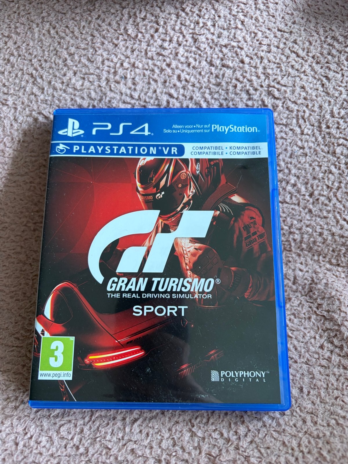 Gran Turismo Sport PS4 - Race Simulator met VR-ondersteuning, Online, 1 speler, Racen en Vliegen, Virtual Reality