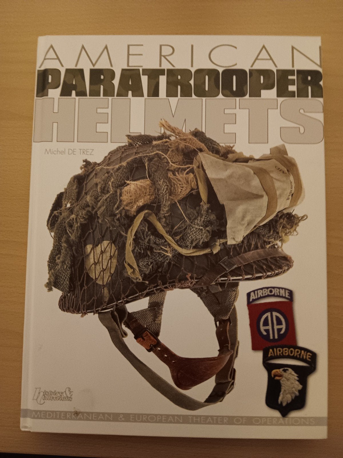 american paratrooper helmets de michel detrez, Ophalen of Verzenden, Nederland