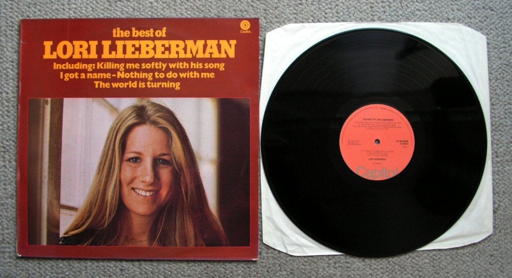 Lori Lieberman – Best Of Lori Lieberman 12 nrs LP 1976 ZGAN, LP, Pop, Ophalen of Verzenden, 12 inch
