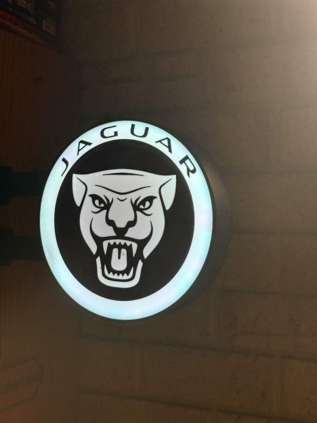Nieuw LED USB Dubbelzijdig Jaguar Logo Lichtbord 23cm, Ophalen of Verzenden, Nieuw