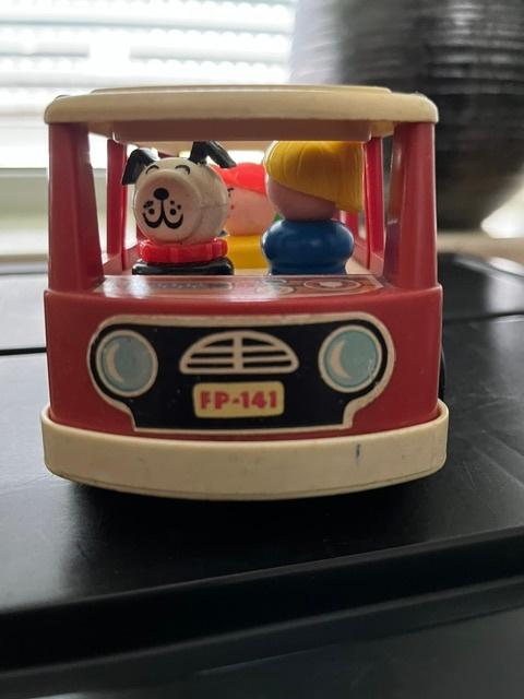 Mini-Bus van Fisher price, Ophalen of Verzenden, Gebruikt, Auto of Voertuig, Met geluid