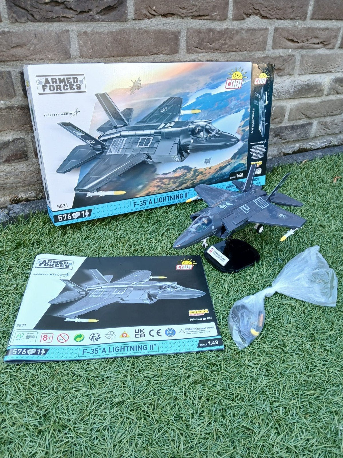 Cobi F-35A Lightning II Armed Forces Bouwset 5831, Ophalen of Verzenden, Zo goed als nieuw
