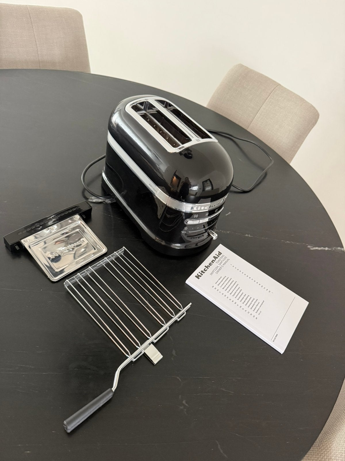 Kitchen Aid Toaster Artisan Onyx, Ophalen, Zo goed als nieuw