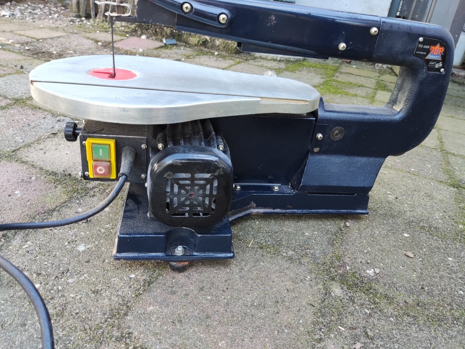 TIP TFZ-400R Figuurzaagmachine - 90W, Doe-het-zelf en Verbouw, Ophalen, Minder dan 30 mm, Gebruikt, Top Craft