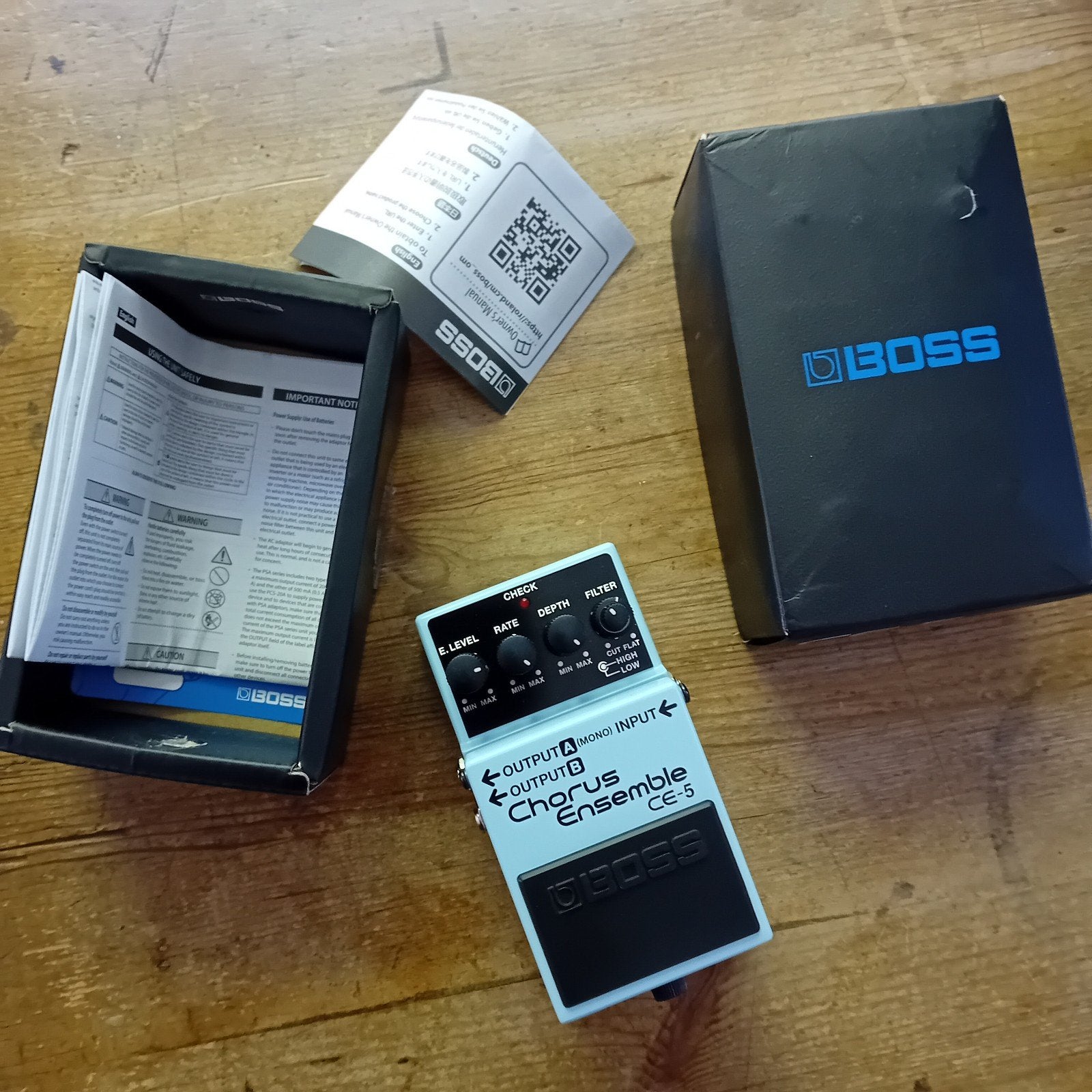 Boss CE-5 Chorus Ensemble, Ophalen of Verzenden, Zo goed als nieuw, Chorus