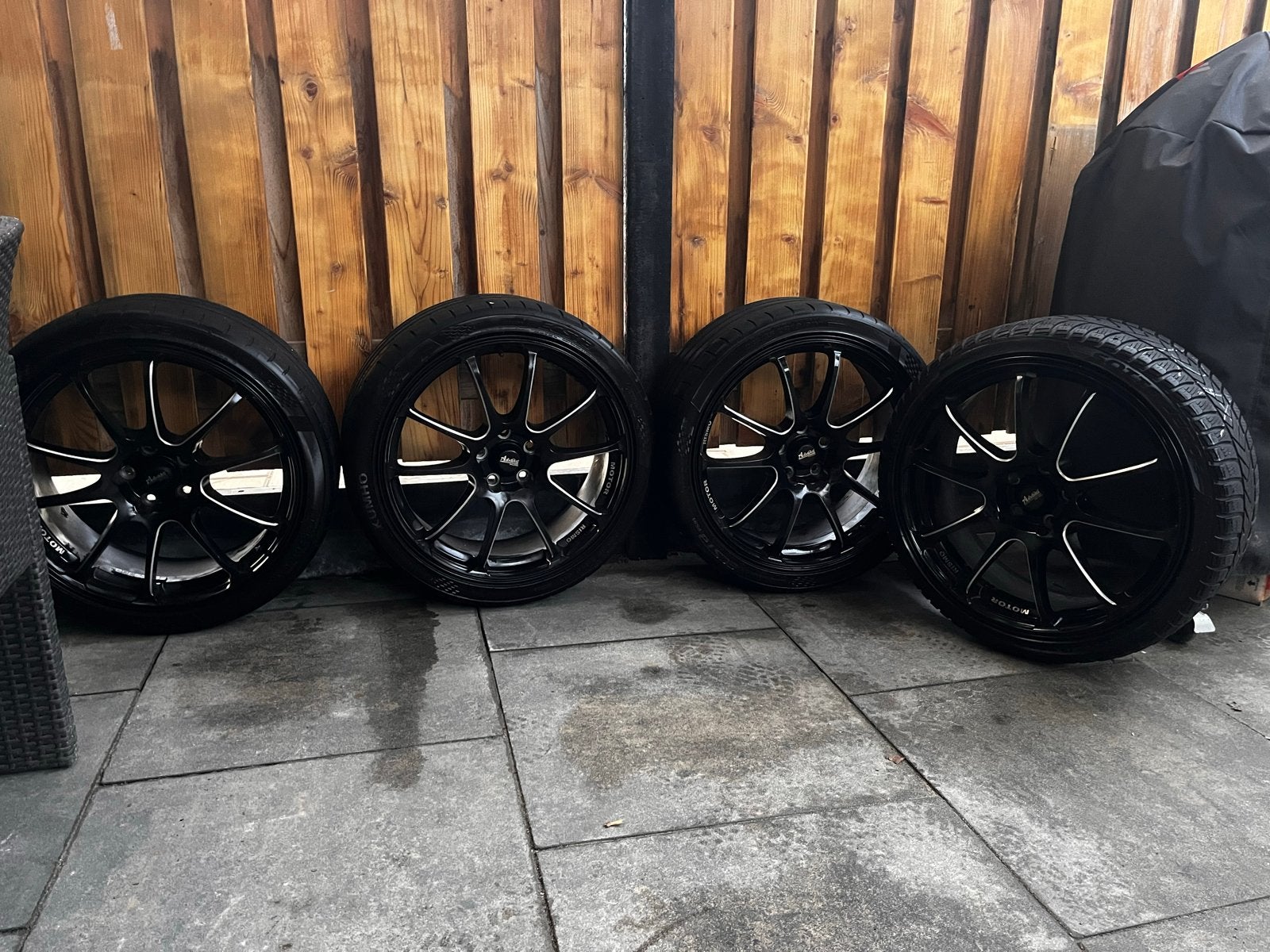 19 inch velgen 5x112, Auto-onderdelen, Banden en Velgen, Gebruikt, Banden en Velgen, 235 mm, Zomerbanden