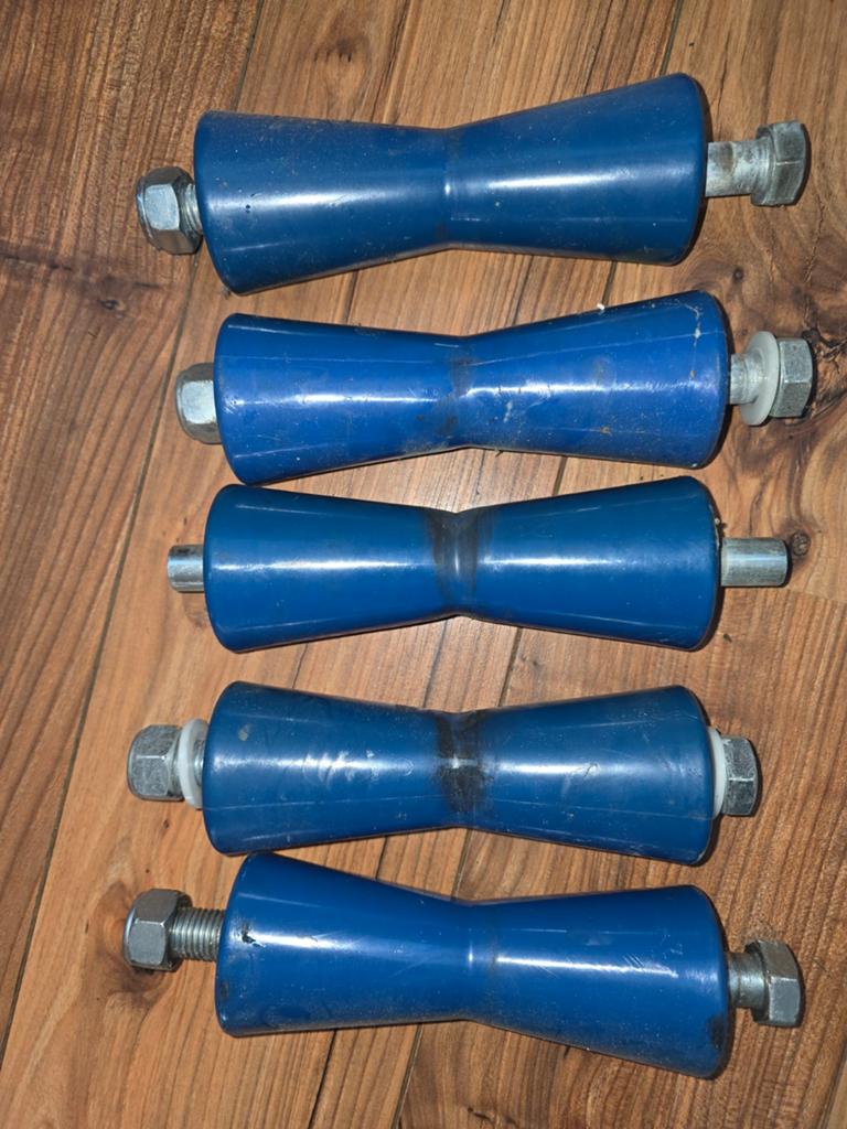 Kielrollen Vlemmix 190x70mm asgat 20.5mm (1 zwevende as), Ophalen of Verzenden