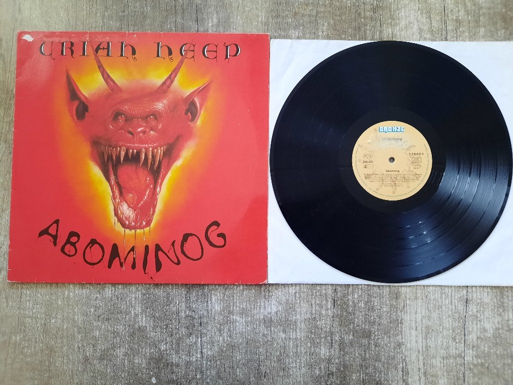 Uriah Heep – Abominog,1982,lp,elpee, LP, Rock, Gebruikt, Ophalen of Verzenden