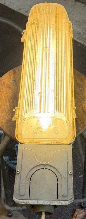 Straatlantaarn straat lamp izgst, Ophalen of Verzenden, Zo goed als nieuw, Netvoeding, Minder dan 50 watt