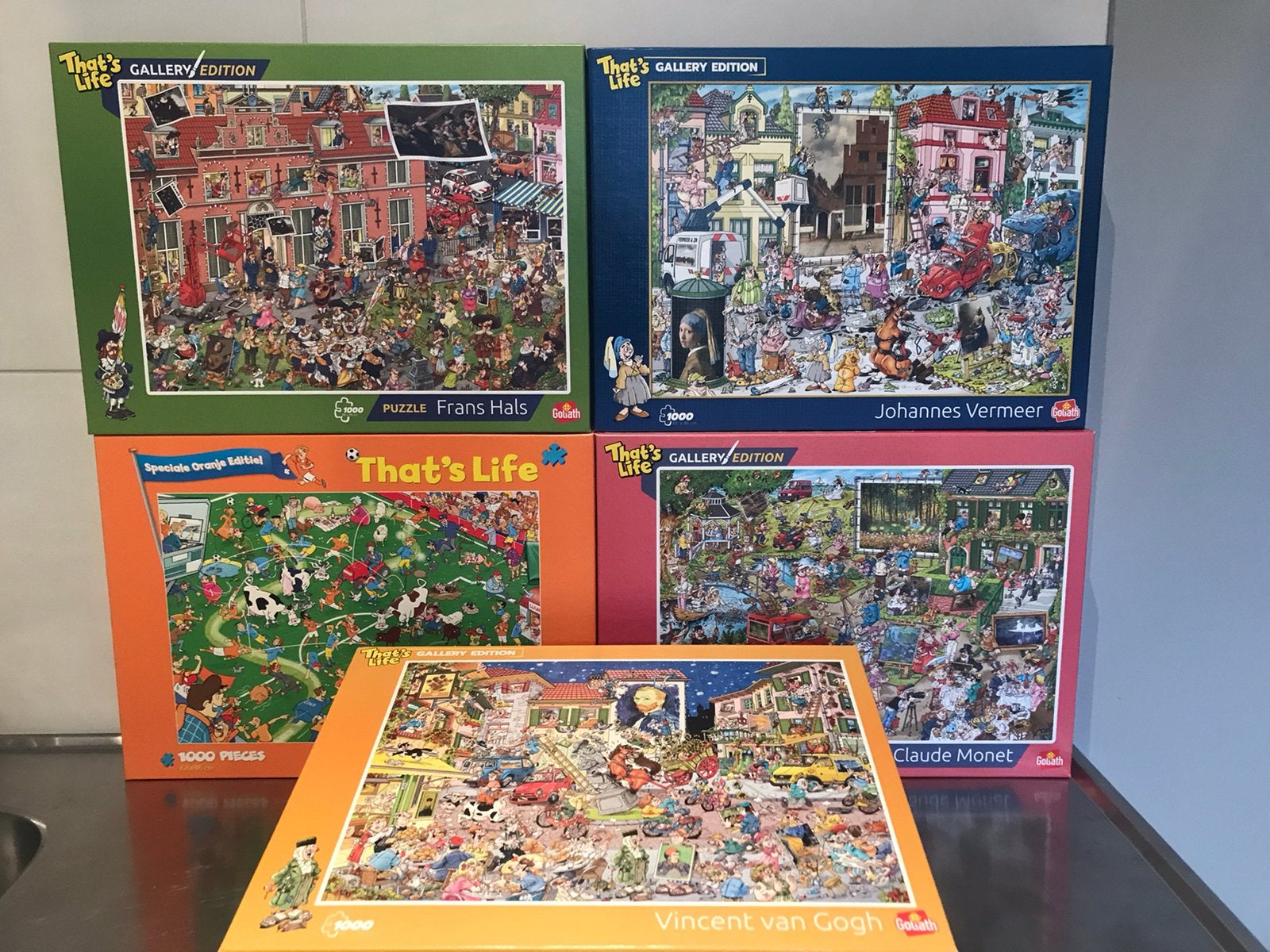 That’s life puzzels speciale edities, Ophalen of Verzenden, 500 t/m 1500 stukjes, Zo goed als nieuw