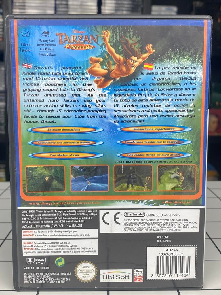 Disney’s Tarzan Freeride - Nintendo GameCube Game - Ubisoft, Avontuur en Actie, Www.ubisoft.com, 1 speler, Ophalen of Verzenden