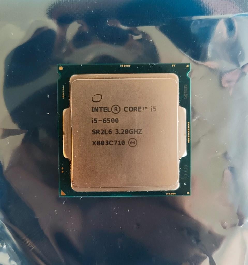 Intel i5 6500 CPU, Computers en Software, Processors, LGA 1151, 4-core, Ophalen of Verzenden, Zo goed als nieuw