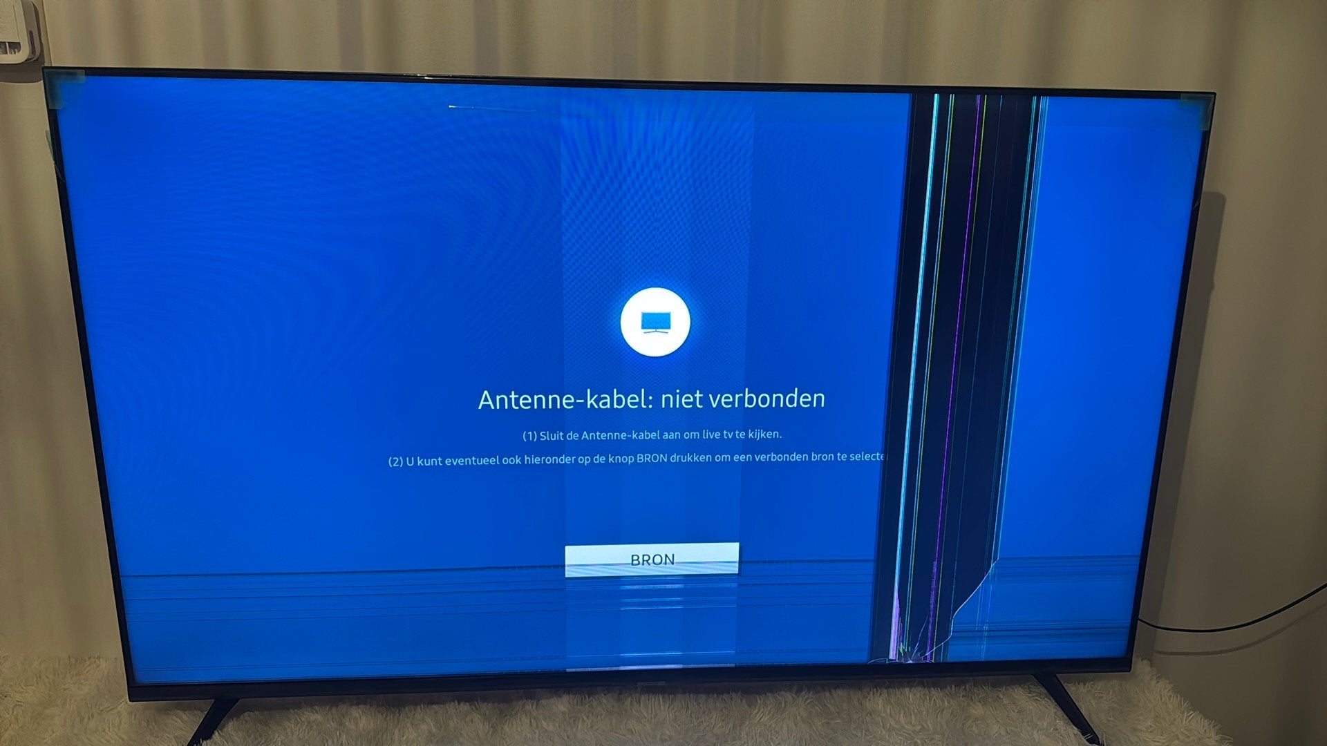 Samsung TV 65 inch smart, Audio, Tv en Foto, Televisies, 50 Hz, Ophalen of Verzenden, Zo goed als nieuw, Samsung