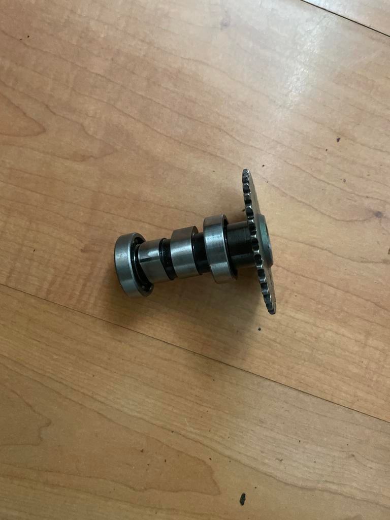 Nokkenas Gy6 met lagers en tandwiel, Ophalen, Gebruikt