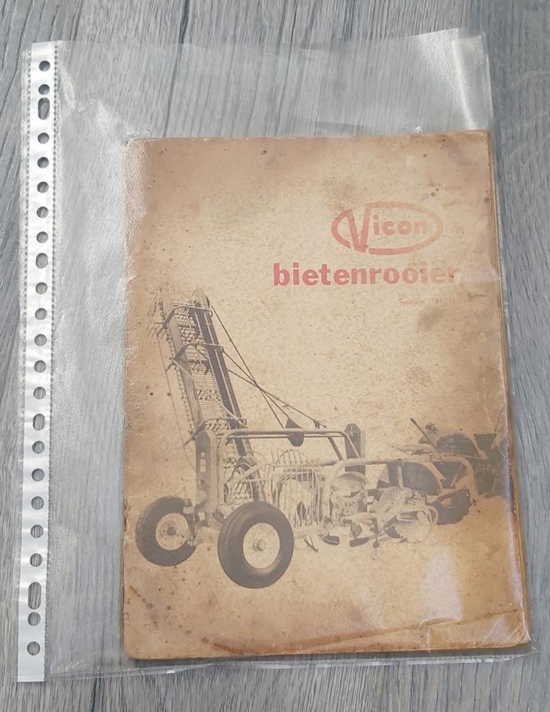Steketee Vicon bietenrooier landbouw onderdelen boek, Ophalen of Verzenden, Gelezen, Catalogus