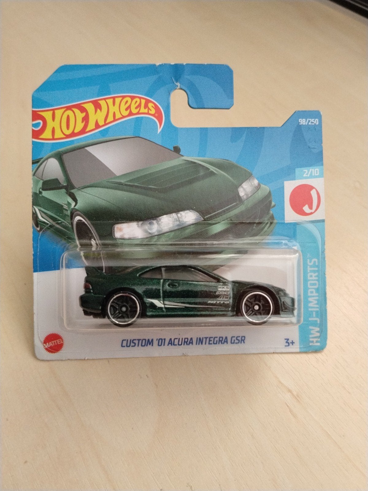 Hotwheels custom '01 Acura integra GSR hot wheels, Ophalen of Verzenden, Nieuw, Auto