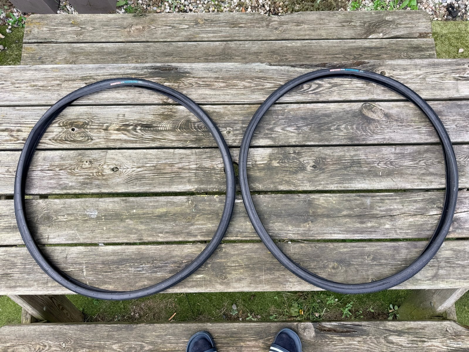 Kenda Kontender 700x23C racefietsbanden (set van 2), Fietsen en Brommers, Ophalen, Band, Zo goed als nieuw, Rubber