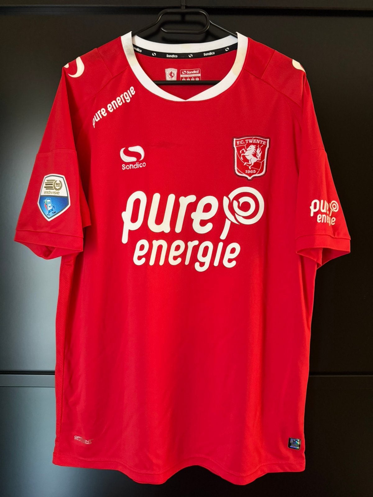 Matchworn en gesigneerd FC Twente shirt van Mokotjo, 16/17, Ophalen of Verzenden, Zo goed als nieuw, F.C. Twente, Shirt