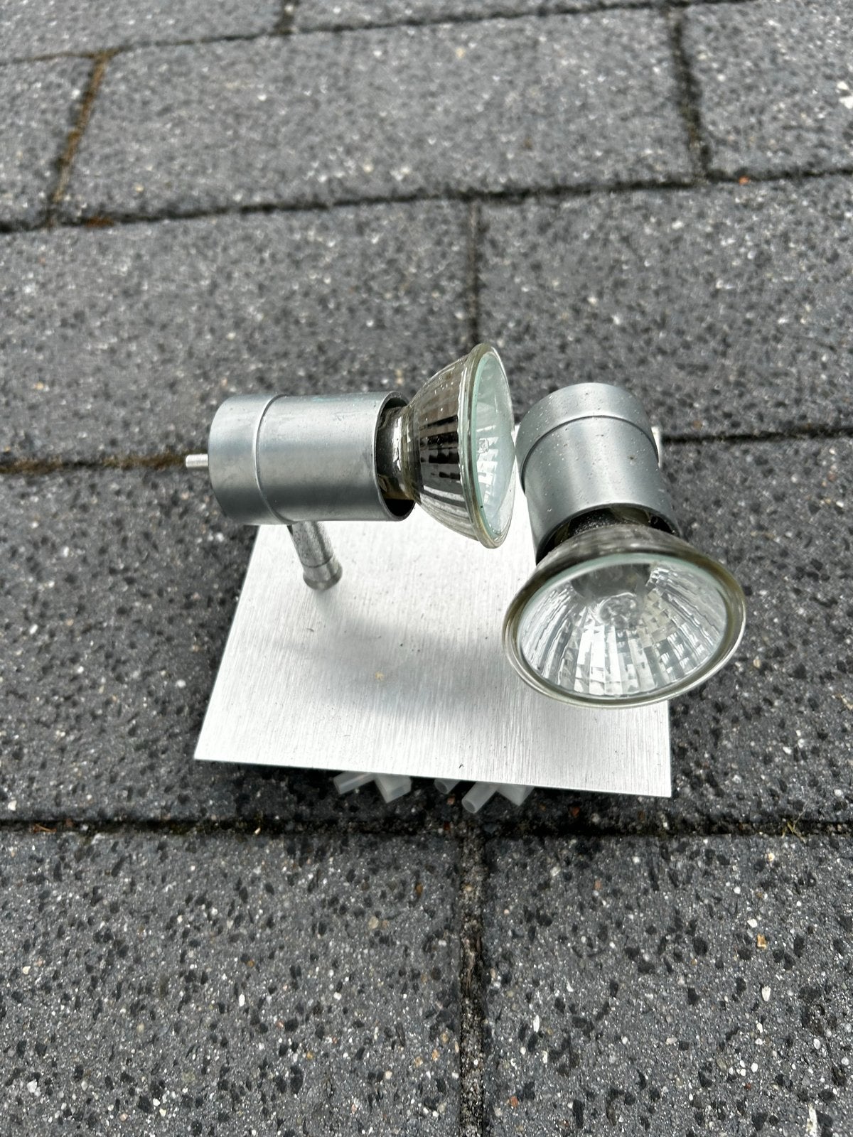 Plafondlamp spotjes - Massive 2x MAX 50W GU10, Ophalen of Verzenden, Gebruikt, Plafondspot of Wandspot