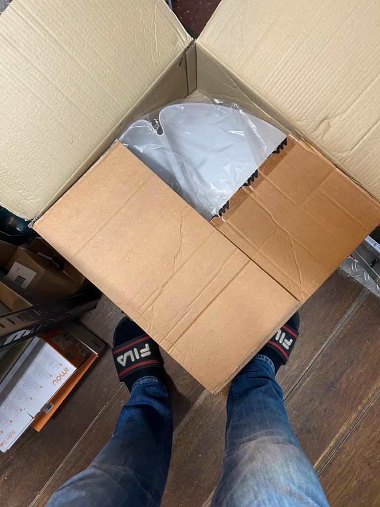 Nieuwe Martinelli Luce Kap voor XL versie - Nog in doos, Wit, Rond, Nieuw, Ophalen of Verzenden