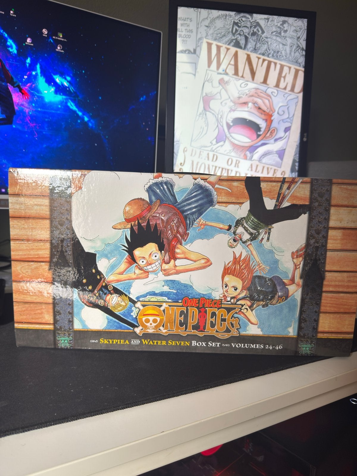 One Piece Box Set 2 (Volumes 24-46) Skypiea & Water Seven, Complete serie of reeks, Ophalen of Verzenden, Zo goed als nieuw