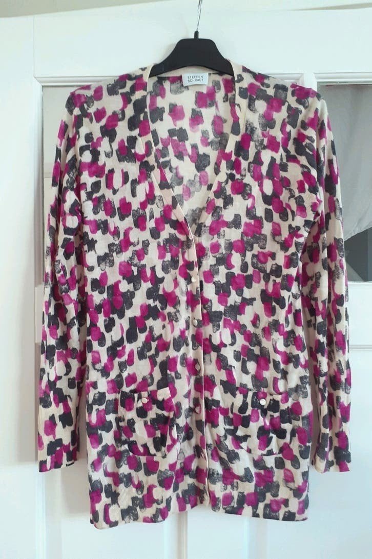 Steffen Schraut cashmere- wolmix vest in nieuwstaat maat 40, Kleding | Dames, Ophalen of Verzenden, Zo goed als nieuw, Maat 38/40 (M)