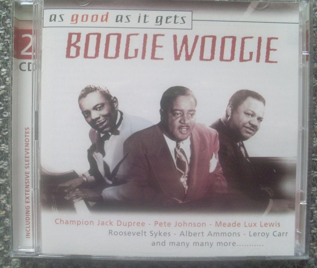 Boogie Woogie - As Good As It Gets (2CD Tampa Red Leroy Carr, Ophalen of Verzenden, Zo goed als nieuw, Verzamelalbum, Blues