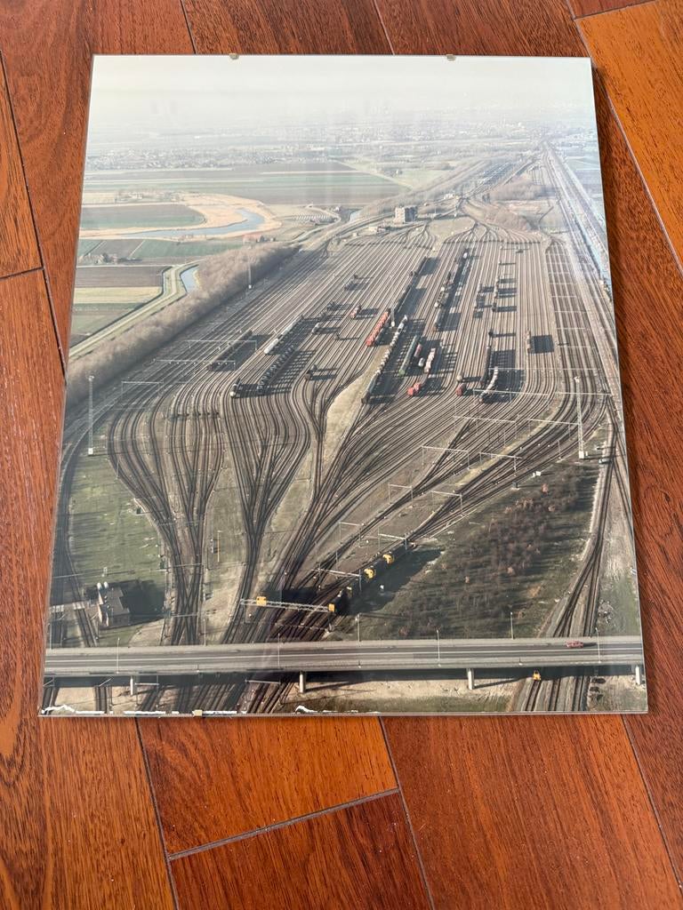 Luchtfoto Rangeerterrein Kijfhoek, Ophalen