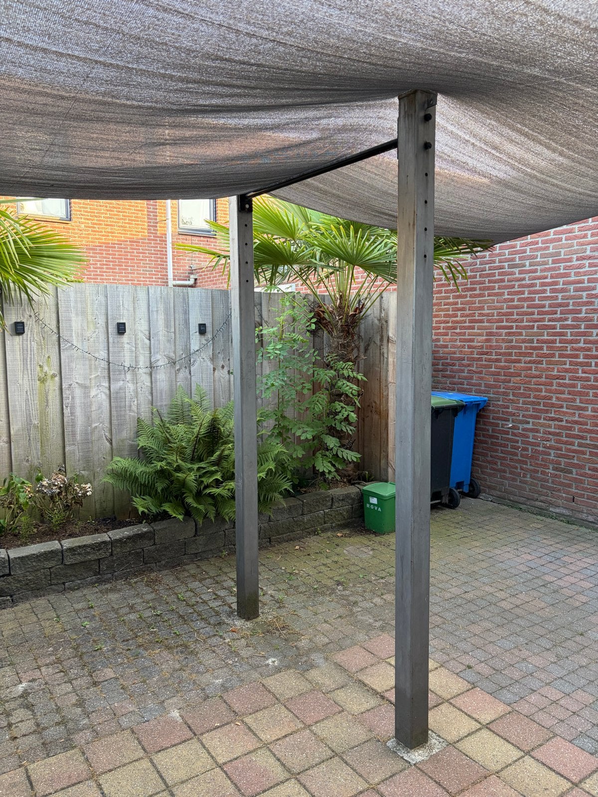 Optrek stang voor midden in de tuin - Calisthenics, Sport en Fitness, Fitnessmaterialen, Ophalen, Gebruikt, Overige typen