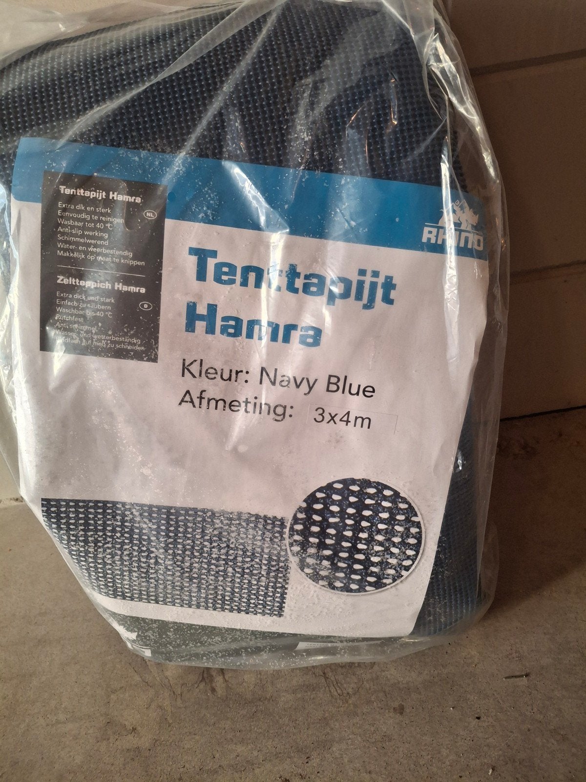 Tenttapijt Hamra, Tuin en Terras, Schaduwdoeken, Ophalen of Verzenden, Nieuw