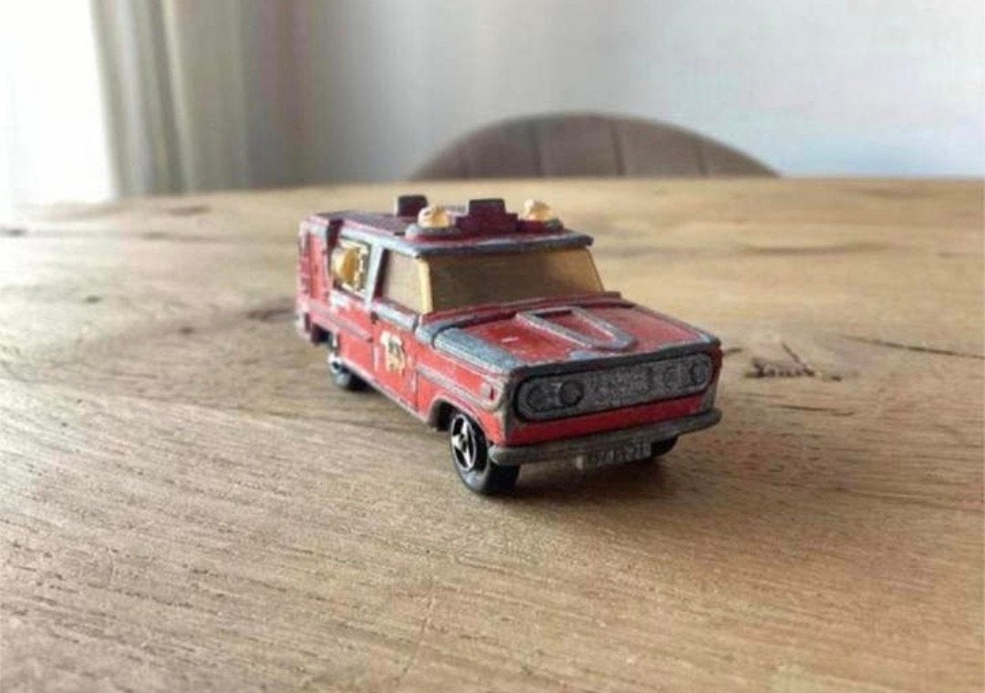 3x Majorette brandweervoertuigen – Made in France, Ophalen of Verzenden, Gebruikt, Auto