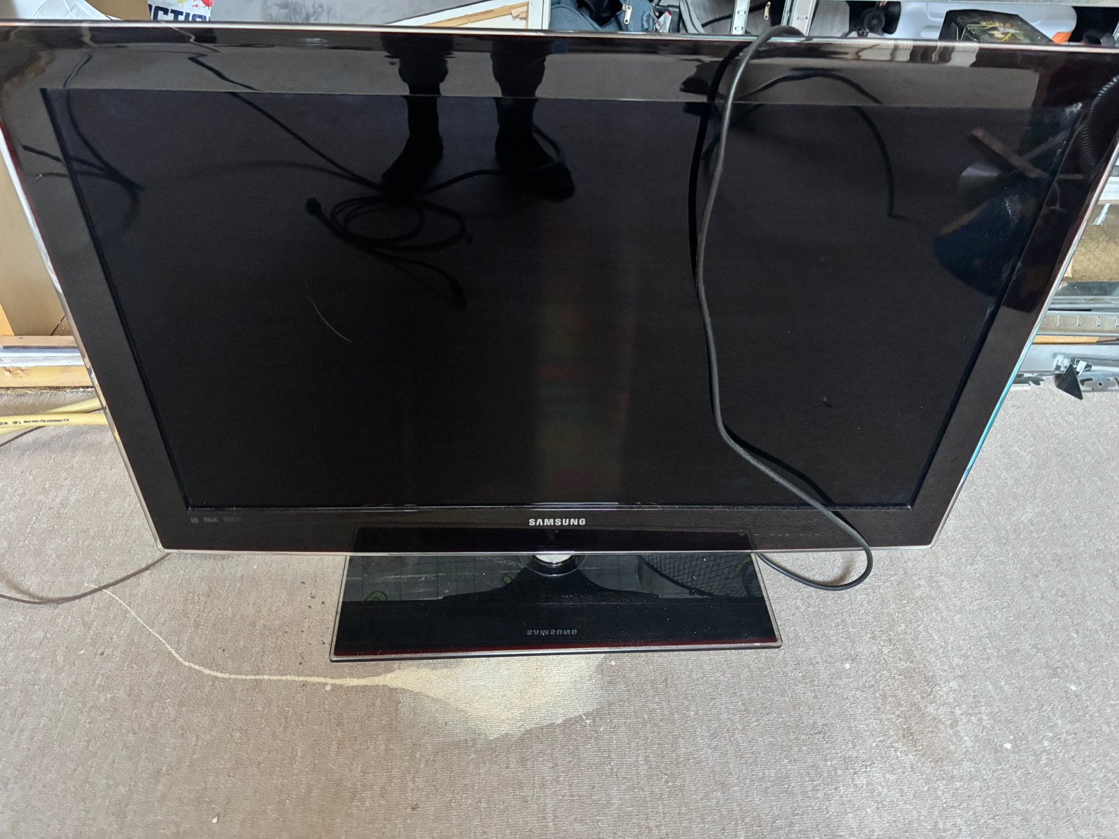 32 inch tv geen smart tv, Ophalen, Gebruikt, 50 Hz, LCD