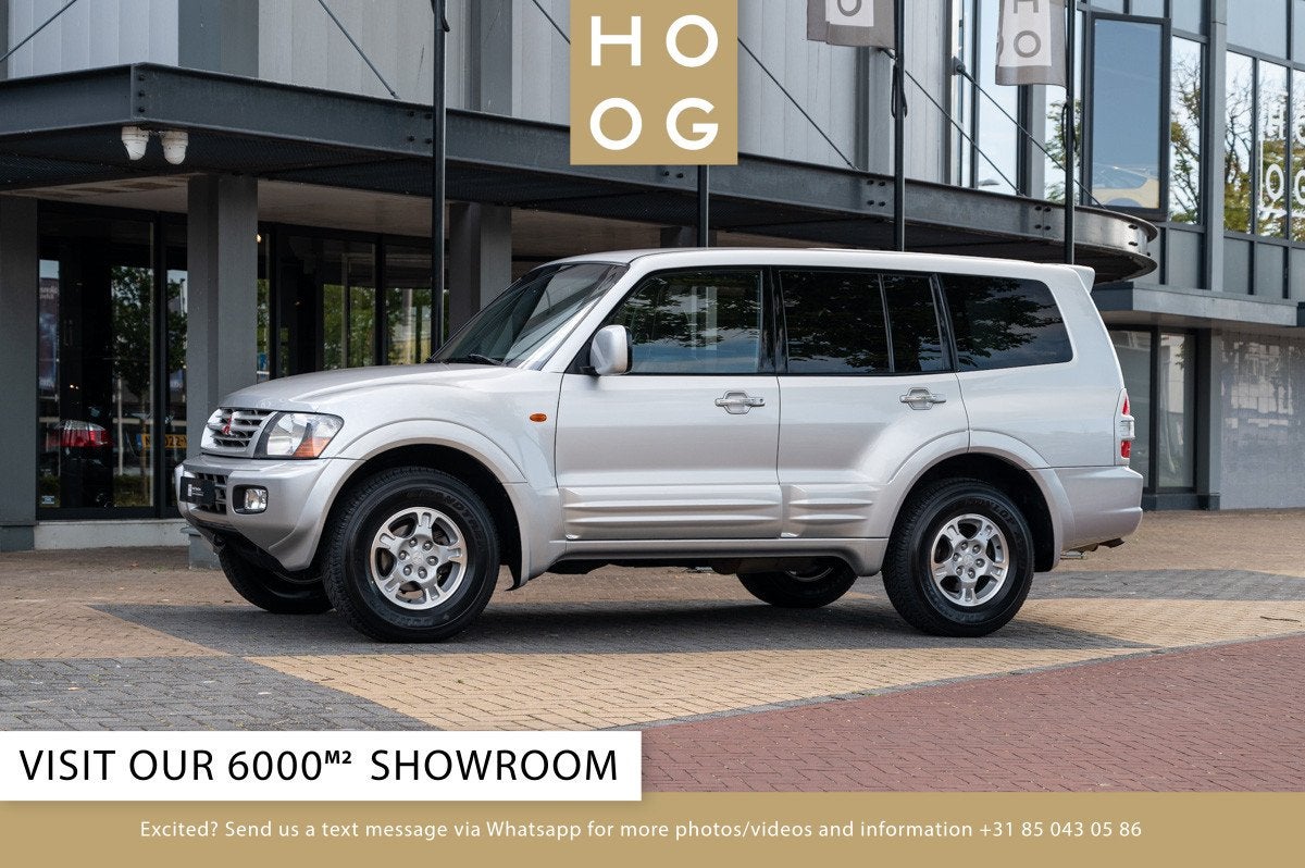 Mitsubishi Pajero 3.5 V6 GDI (bj 2002, automaat), Auto's, Mitsubishi, Gebruikt, Leder, Bedrijf, Pajero