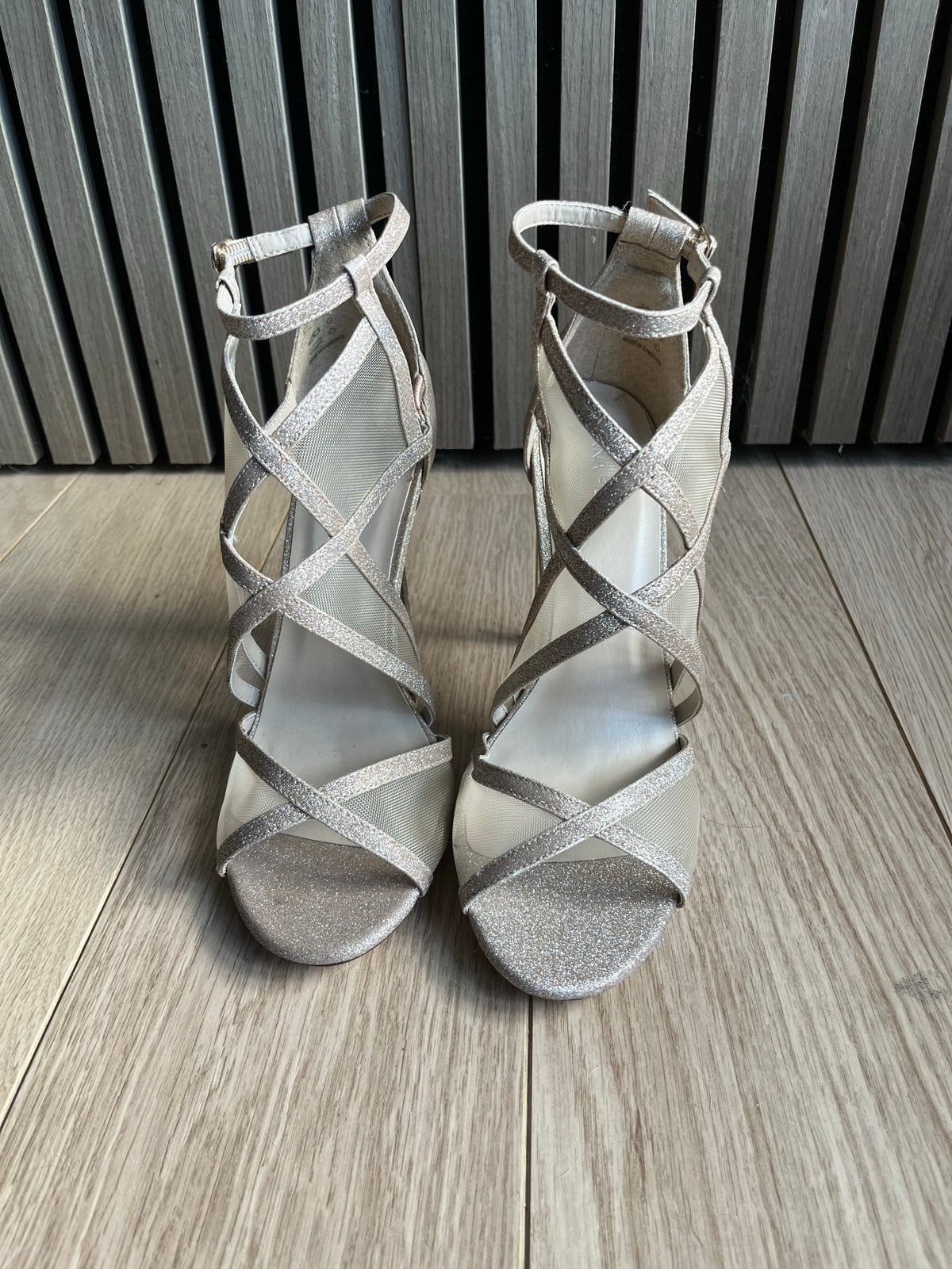 Anna Field, glitter hakken, Kleding | Dames, Pumps, Overige kleuren, Ophalen of Verzenden, Zo goed als nieuw