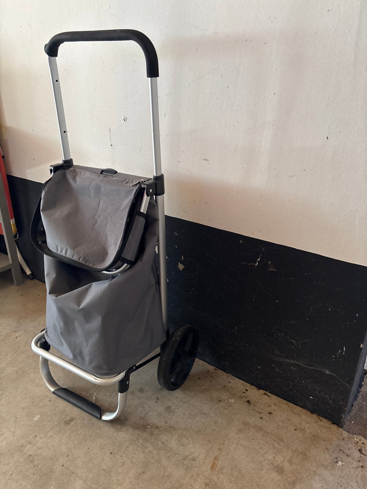 Boodschappen trolley, Ophalen, Gebruikt