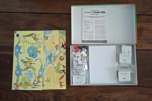 het grote maan roos vis spel, Ophalen of Verzenden, Zo goed als nieuw, Taal en Lezen