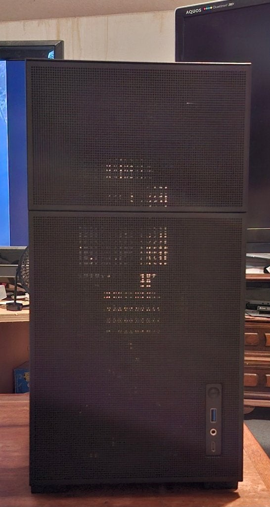 Jonsbo D41 MESH Zwart incl 4 fans, Computers en Software, Computerbehuizingen, Ophalen, Gebruikt