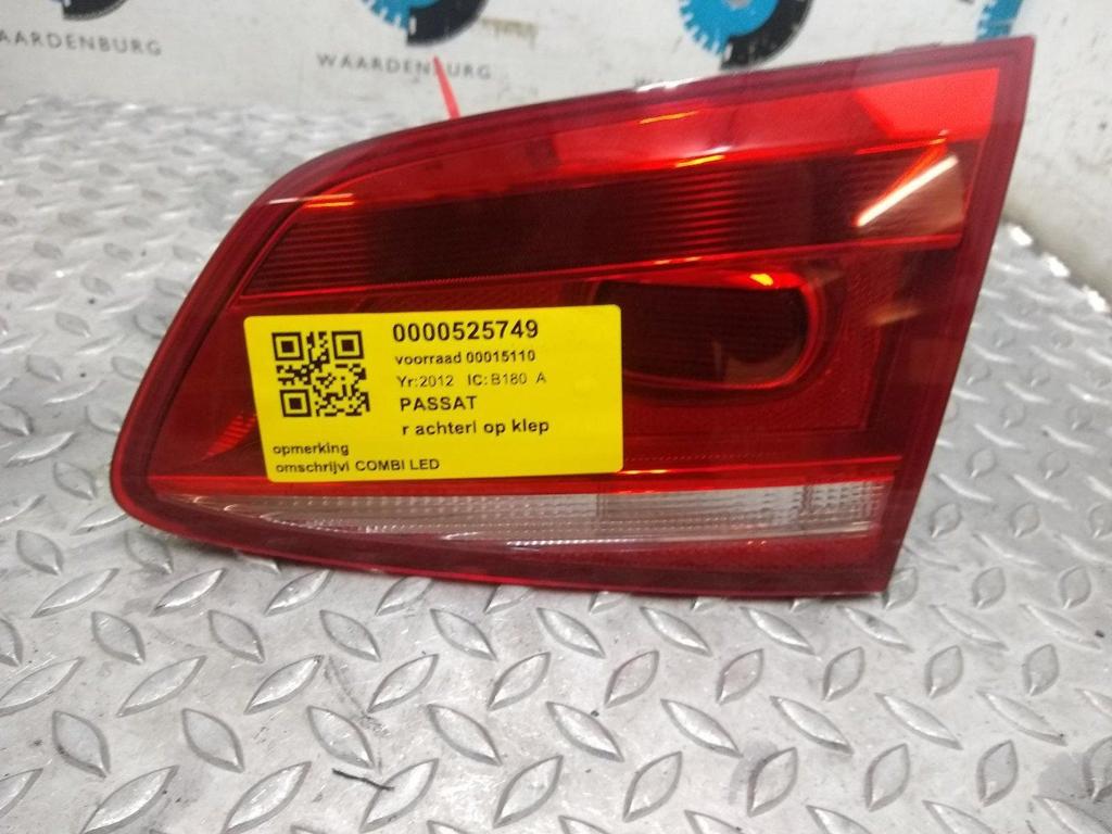 VOLKSWAGEN PASSAT 1.8 TSI Highline  ACHTERLICHT R 2012, Ophalen of Verzenden, Gebruikt, Stiba lid