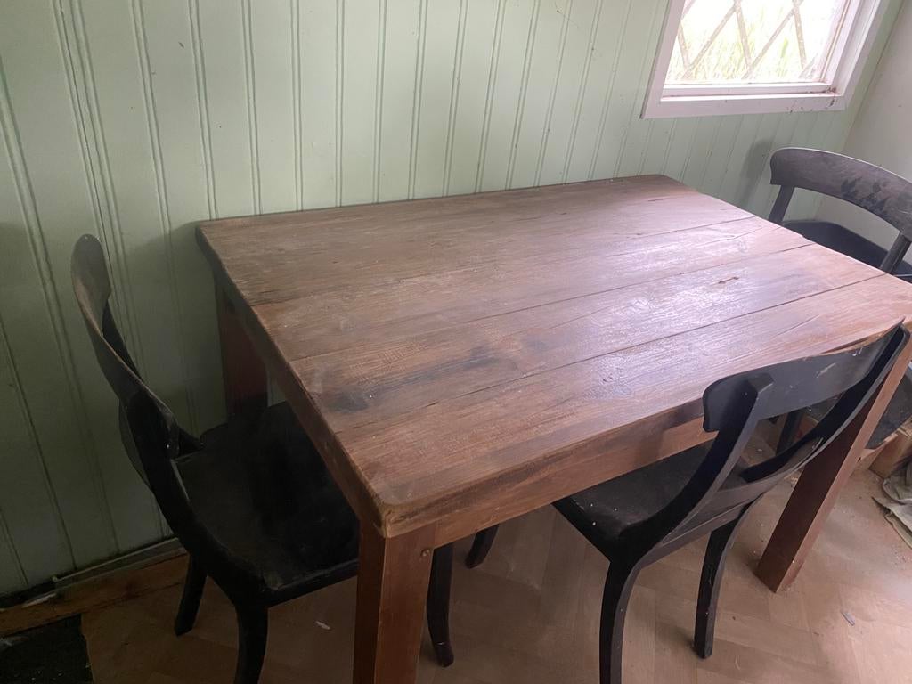 Leuke grenen tafel 120x80cm, Huis en Inrichting, Tafels | Eettafels, Ophalen, 100 tot 150 cm, 50 tot 100 cm, Zo goed als nieuw